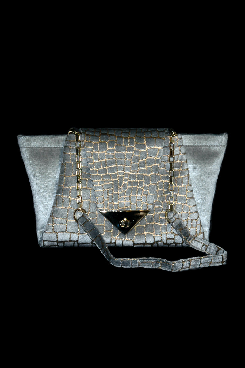 Fortuny Alexandra velvet bag
