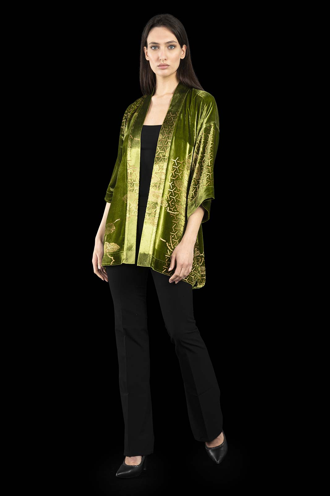 Iris | Short Kimono Coat