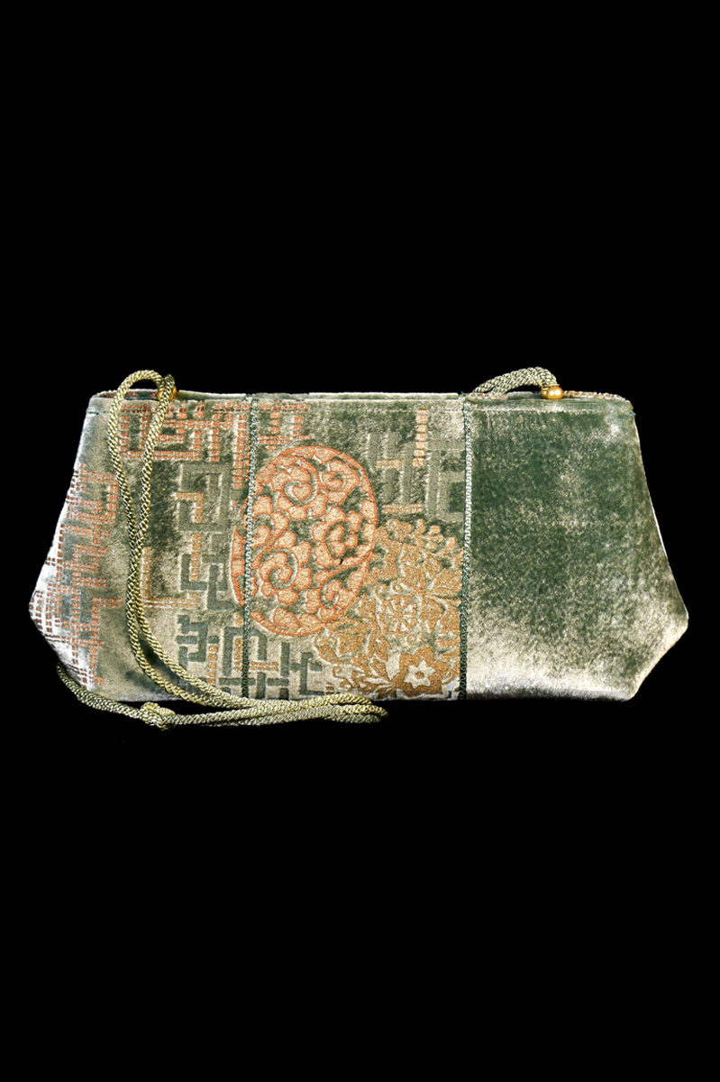 Fortuny Bag Baguette Kyoto Jade Green